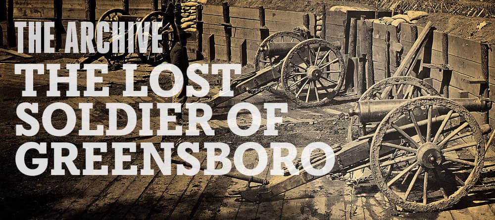 The Lost Soldier of Greensboro Cemetery
